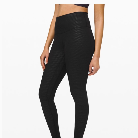 lululemon athletica Pants - Brand new Align embossed leggings